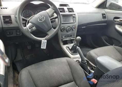 2013 Toyota Corolla Base from USA, damaged, VIN 2T1BU4EE9DC095453